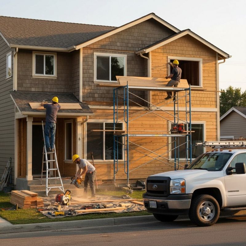 Residential Siding Installation